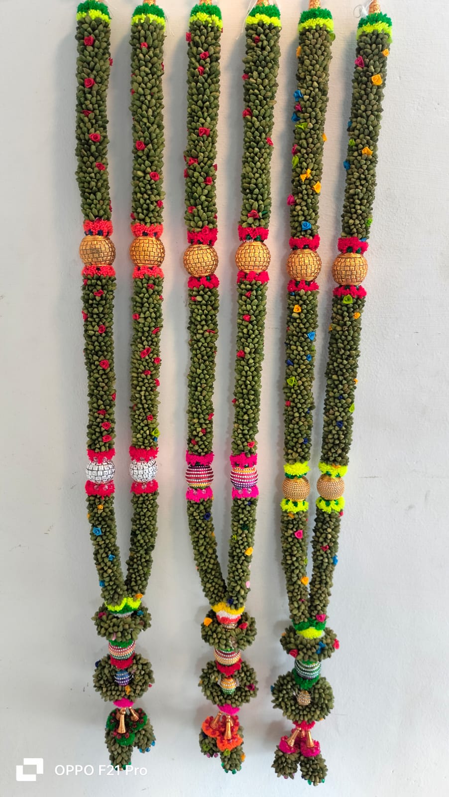 Temple Special Premium Cardamom Mala – 1.5kg (150cm)| Festive Edition-1pcs